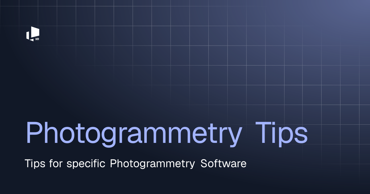 Photogrammetry Tips | Marso Measure | M-XR Docs